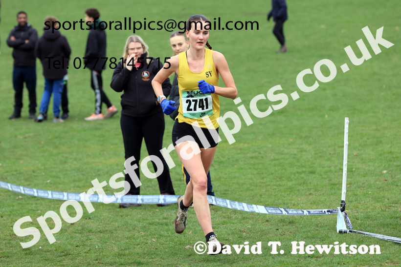 Senior Womens 2026 UK CAU Inter Counties Cross Country, Wollaton Park, Nottingham. Photo: David T. Hewitson/Sports for All Pics